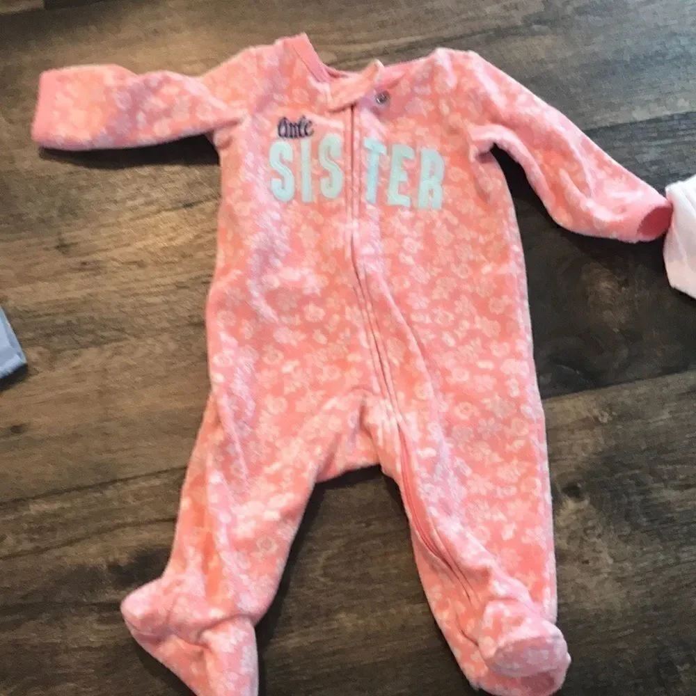 NWOT Bundle Sleeper 2 Onesie One Sleeper Pink